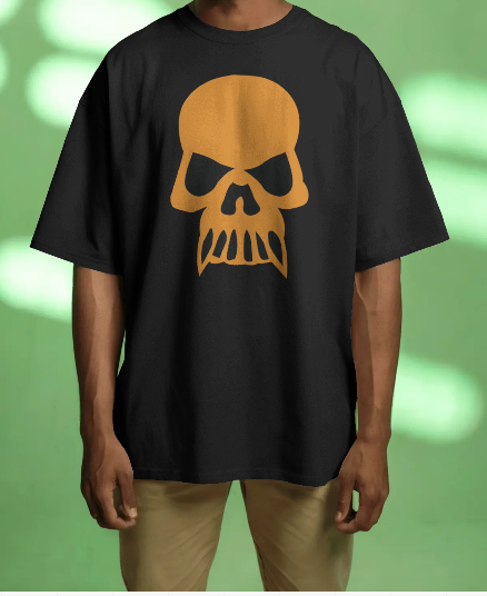 Skull Round Neck T-Shirt