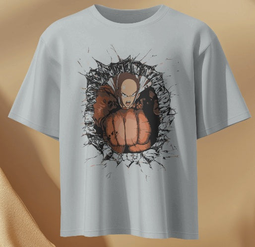 OnePunchMan Round Neck T-Shirt