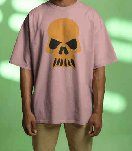 Skull Round Neck T-Shirt