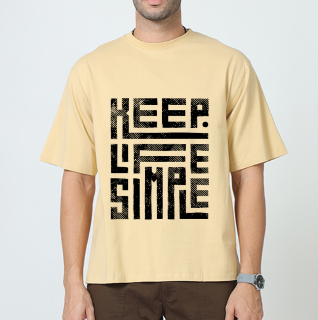 KeepLifeSimple Oversized Unisex T-Shirt