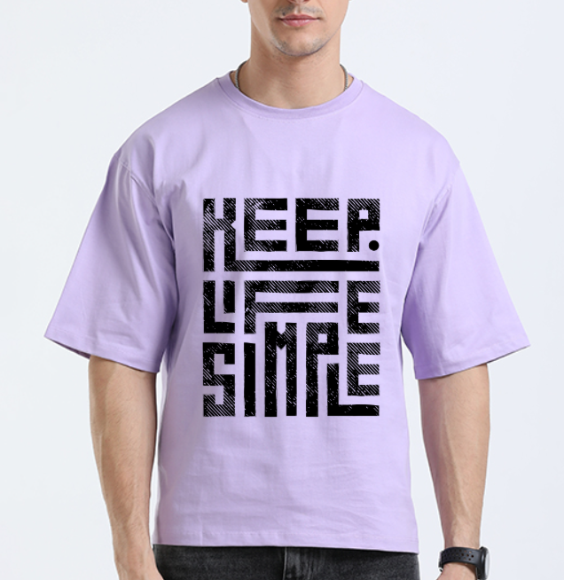 KeepLifeSimple Oversized Unisex T-Shirt