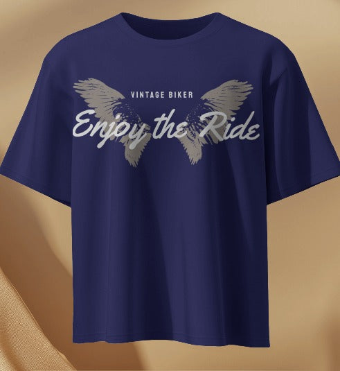 Ride Round Neck T-Shirt