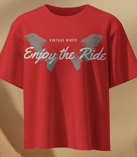 Ride Round Neck T-Shirt
